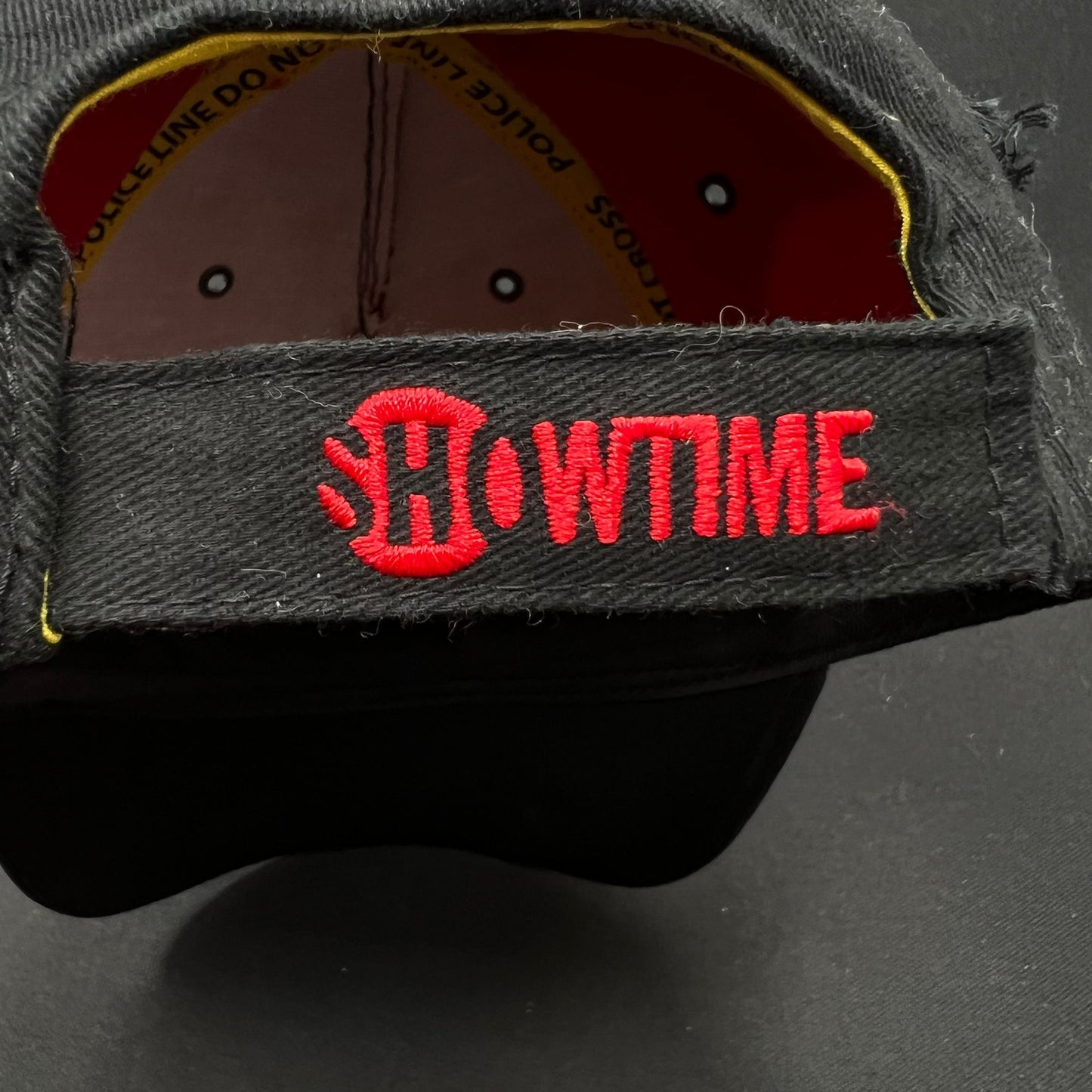 Dexter Showtime Cast & Crew Promo Distressed Strapback Hat Very Rare
