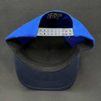 2017 Taoyuan Baseball Snapback Blue Raven Logo Hat