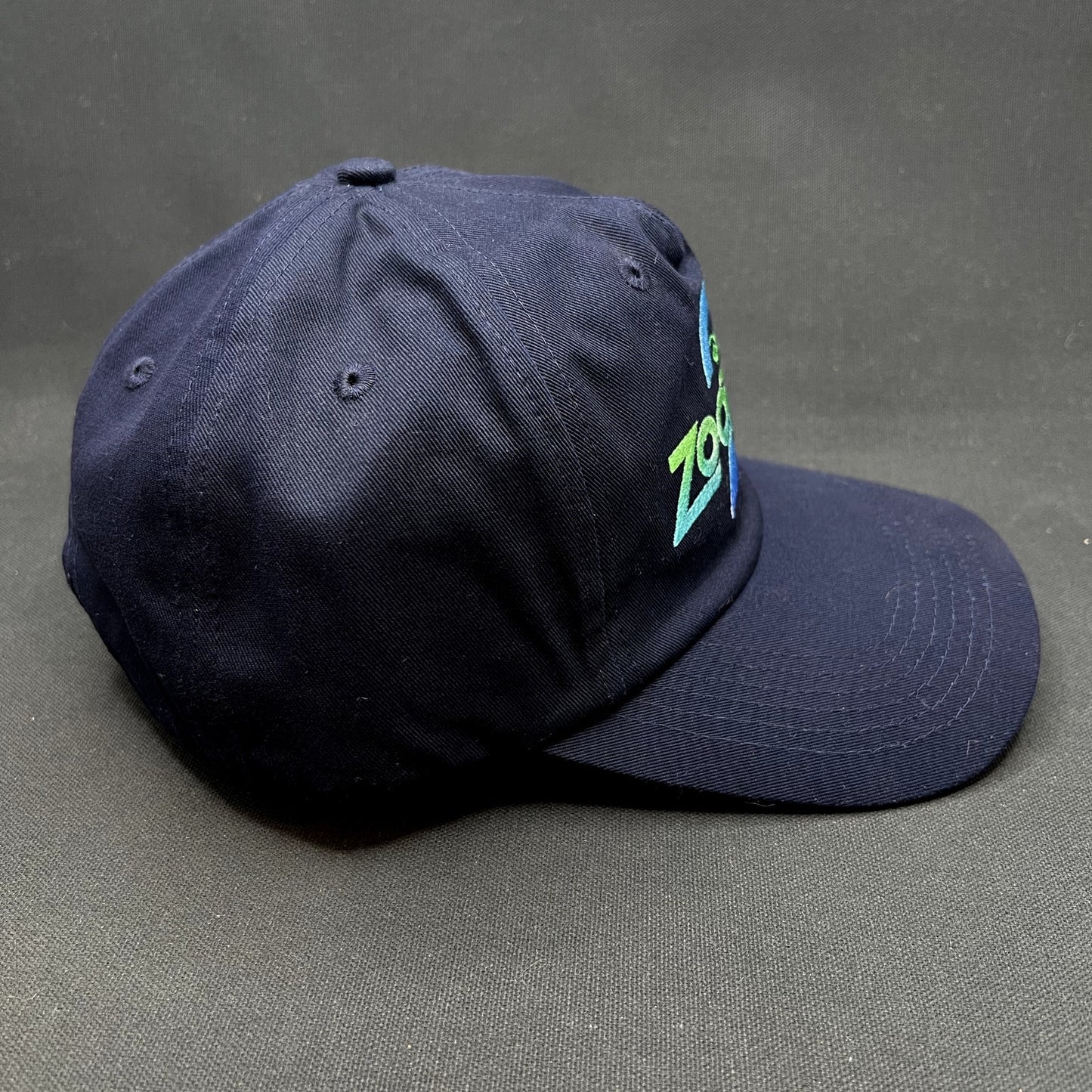 Disney Zootopia 2 Movie Promo Strapback Hat Navy Embroidered Cap