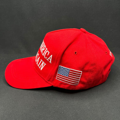 Make America Great Again Red Strapback Hat Political Campaign Cap