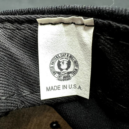 Vintage NASA American Needle Strapback Hat Black Embroidered Logo Cap