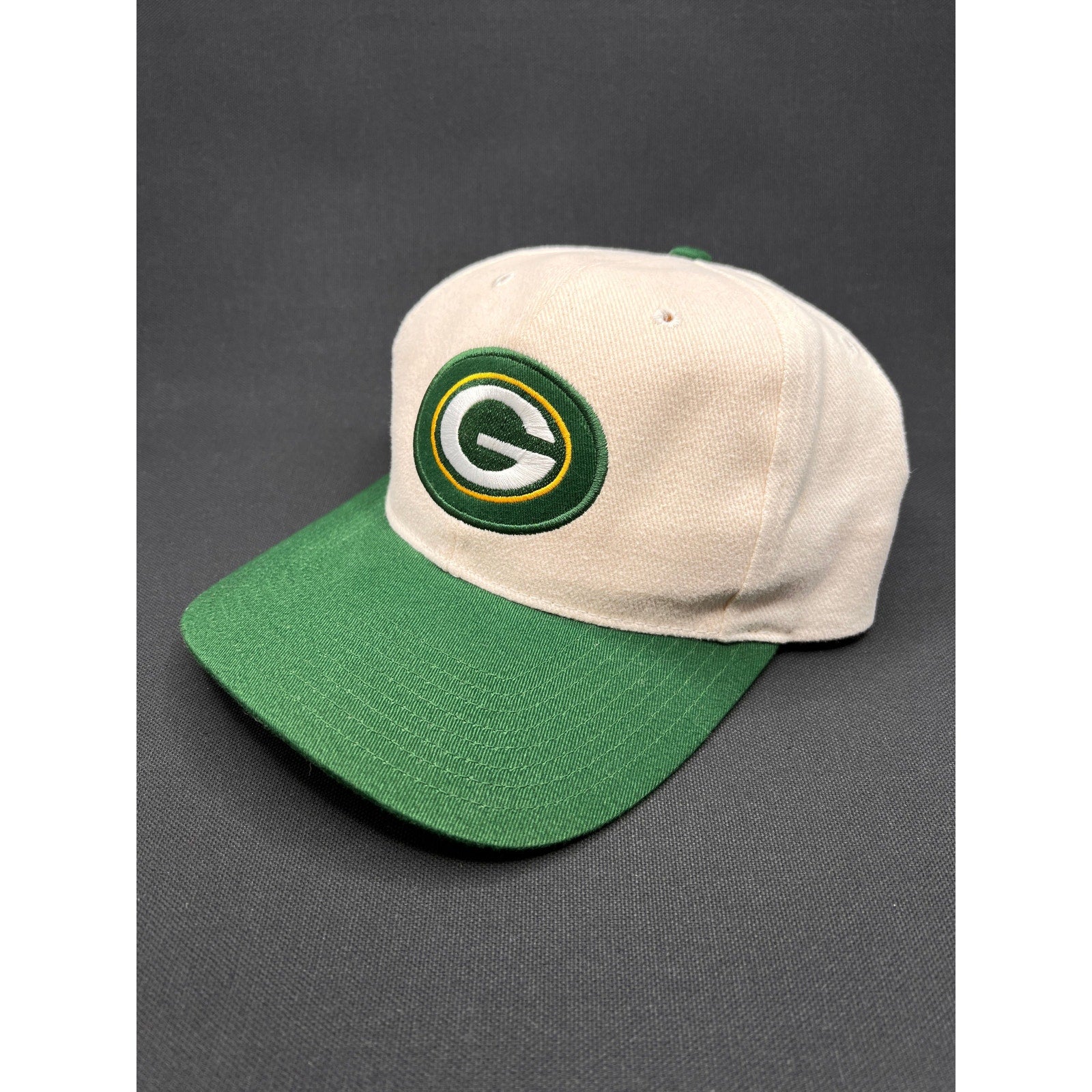 Vintage 90s Green Bay Packers Strapback Hat Twins Enterprise NFL Macau