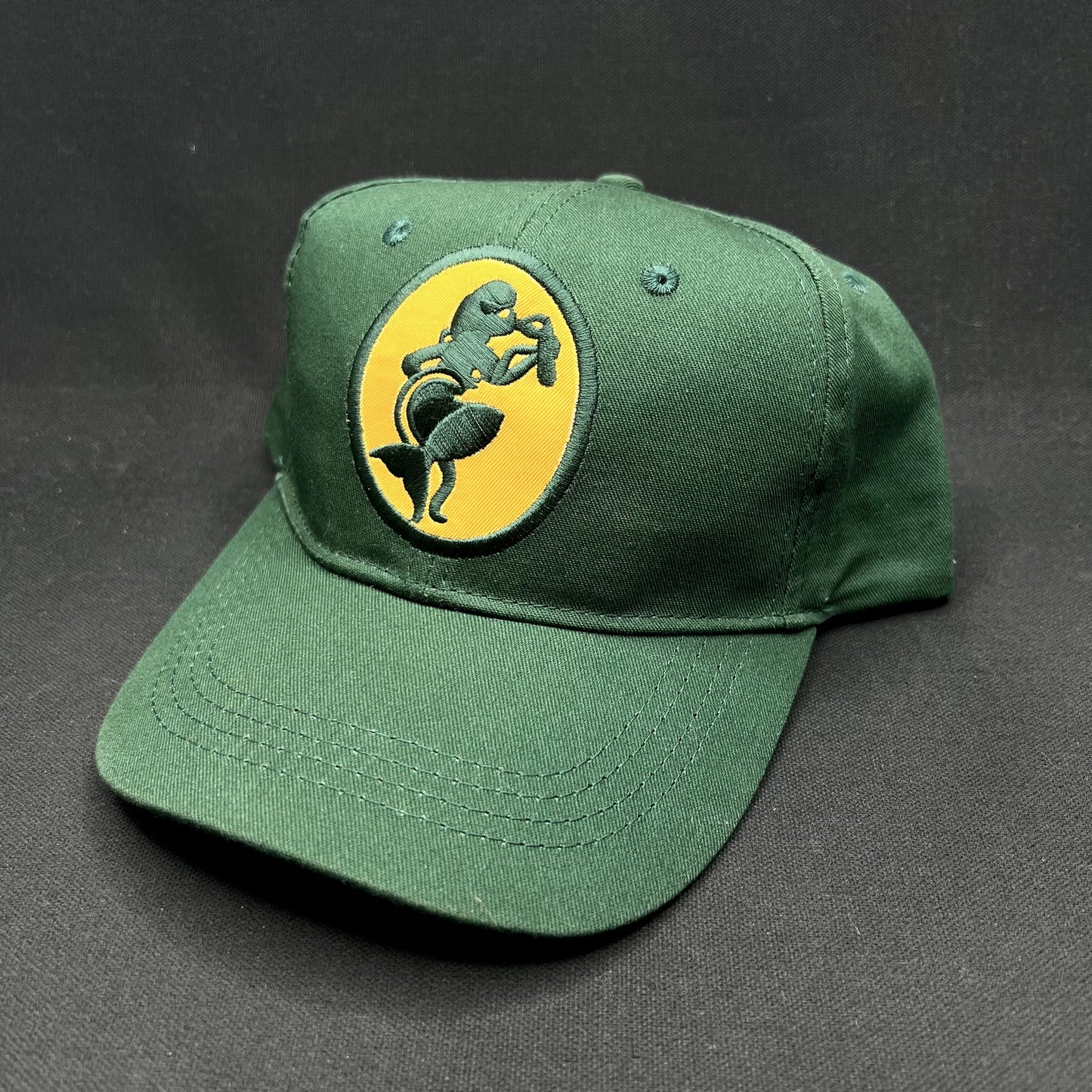 Mami Wata Surf Snapback Hat Green African Surf “Money Cannot Cure Death”