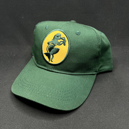 Mami Wata Surf Snapback Hat Green African Surf “Money Cannot Cure Death”