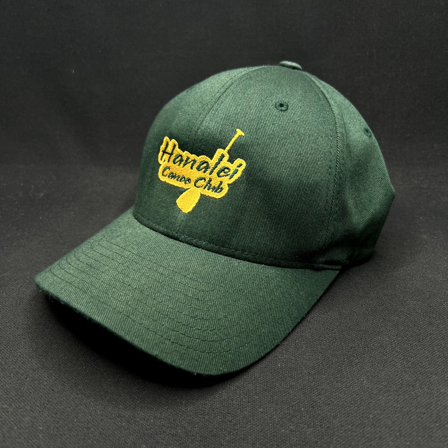 Vintage Hanalei Canoe Club Flexfit Hat S/M Hawaii Kauai Fitted Yupoong Cap
