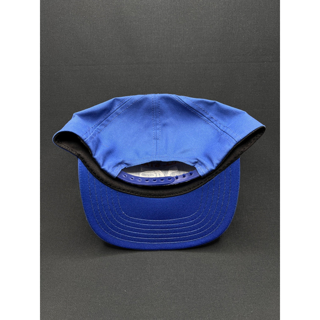 Vintage 1980s Visa “All Star Team” Blue Mesh Trucker Hat – Made in USA