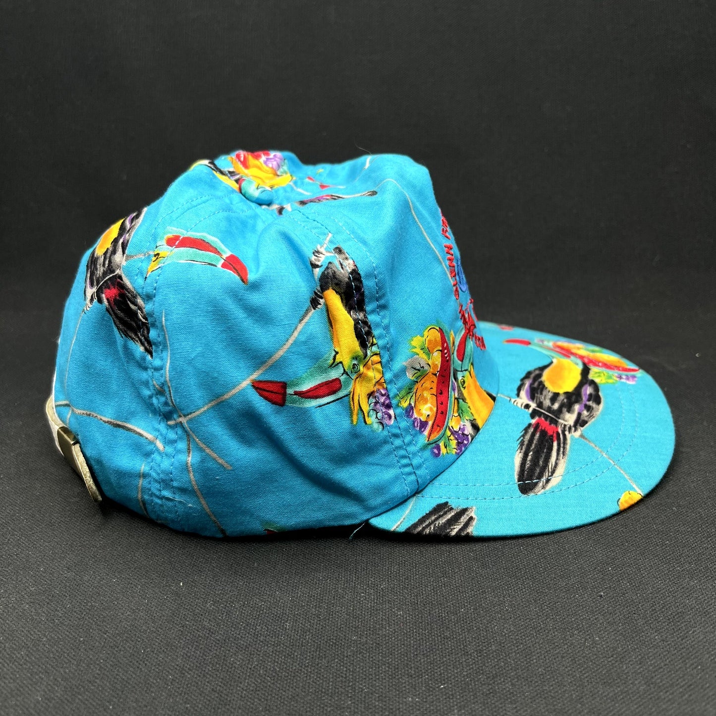 Vintage 1992 Glenn Frey Ed Podolak Aspen Golf Strapback Hat USA