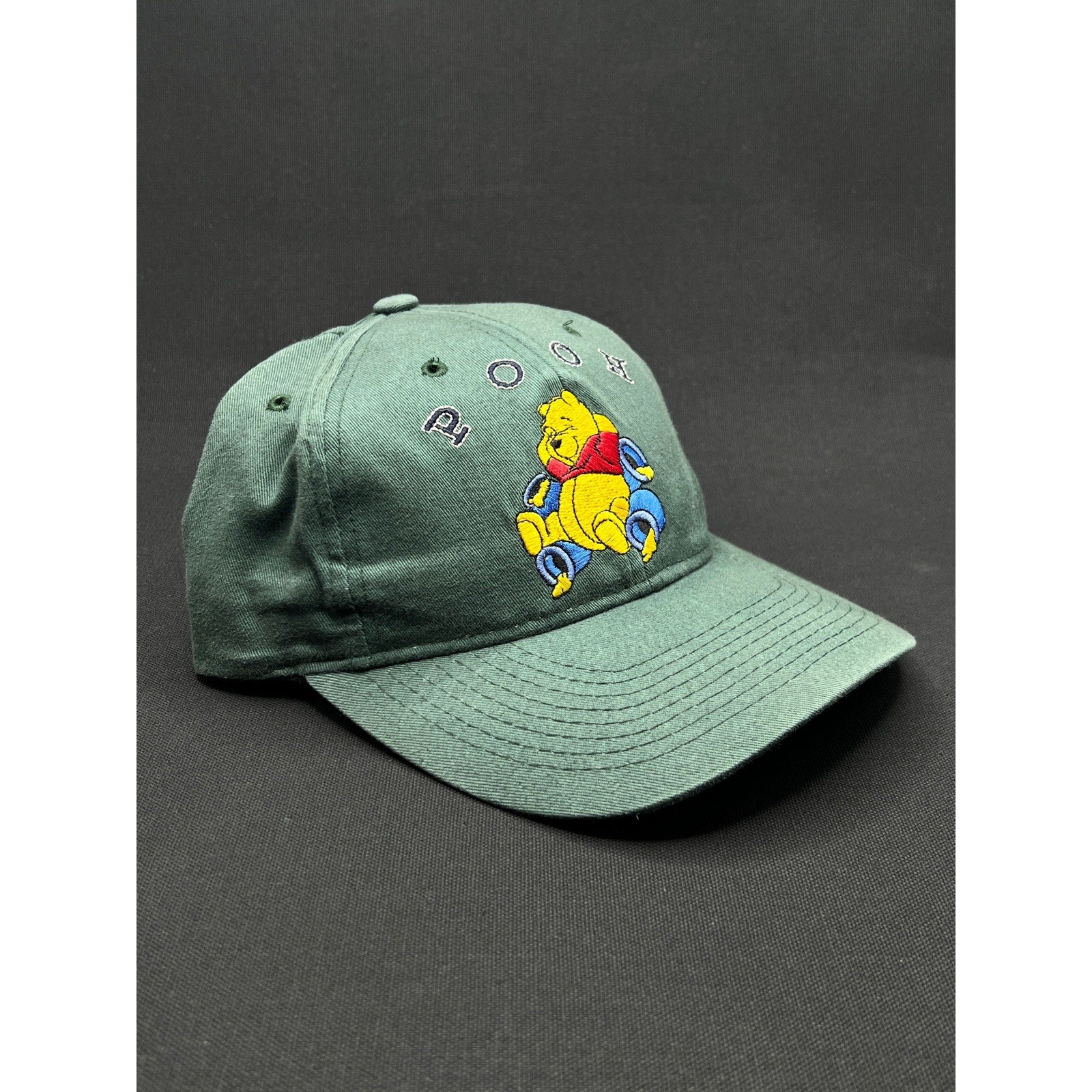 Vintage Disney Store Winnie the Pooh Strapback Hat – Embroidered Logo