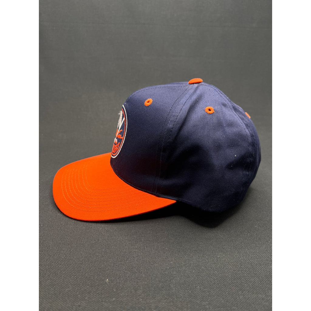 Vintage 1990s New York Islanders Snapback Hat Navy/Orange – The G Cap NHL