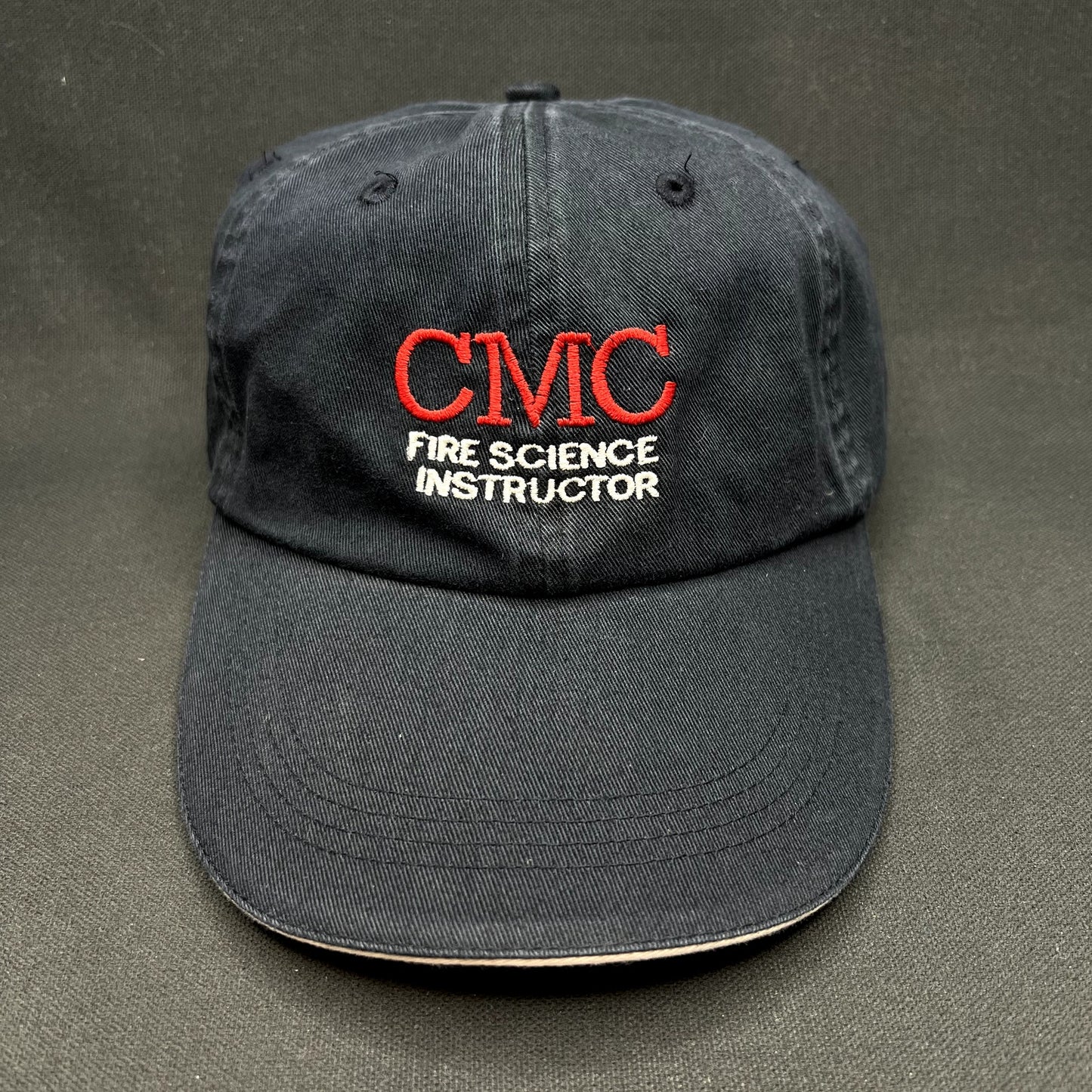 CMC Fire Science Instructor Strapback Hat Falcon Headwear Everyone Goes Home