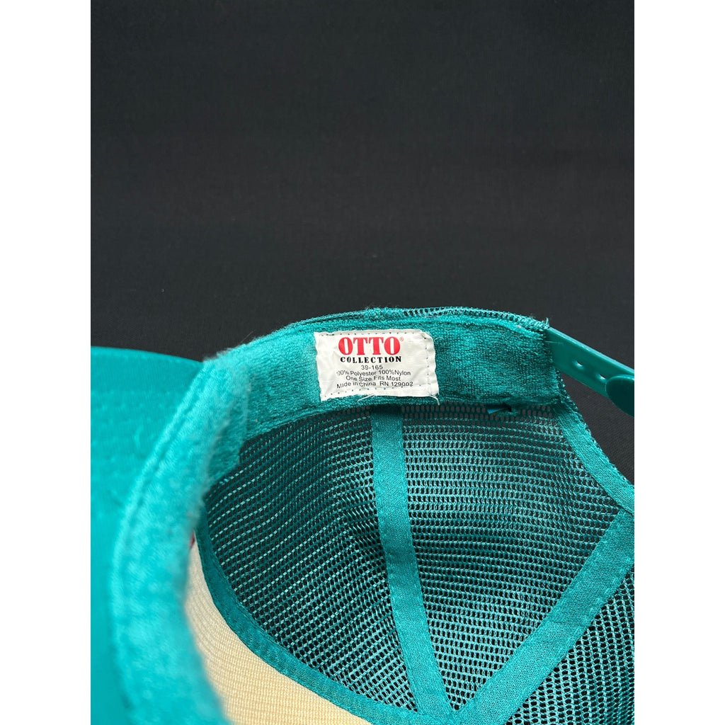 Volcom Hawaii Teal Mesh Trucker Hat – Otto Collection Snapback