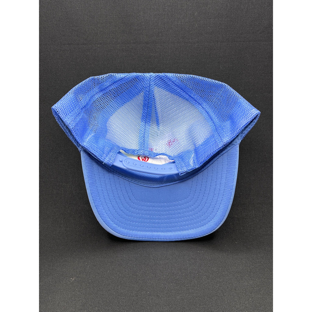 Y2K LA Dodgers Light-Blue Trucker Hat with Heart Embroidery – Sun Cap