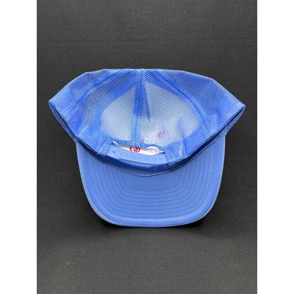 Y2K LA Dodgers Light-Blue Trucker Hat with Heart Embroidery – Sun Cap