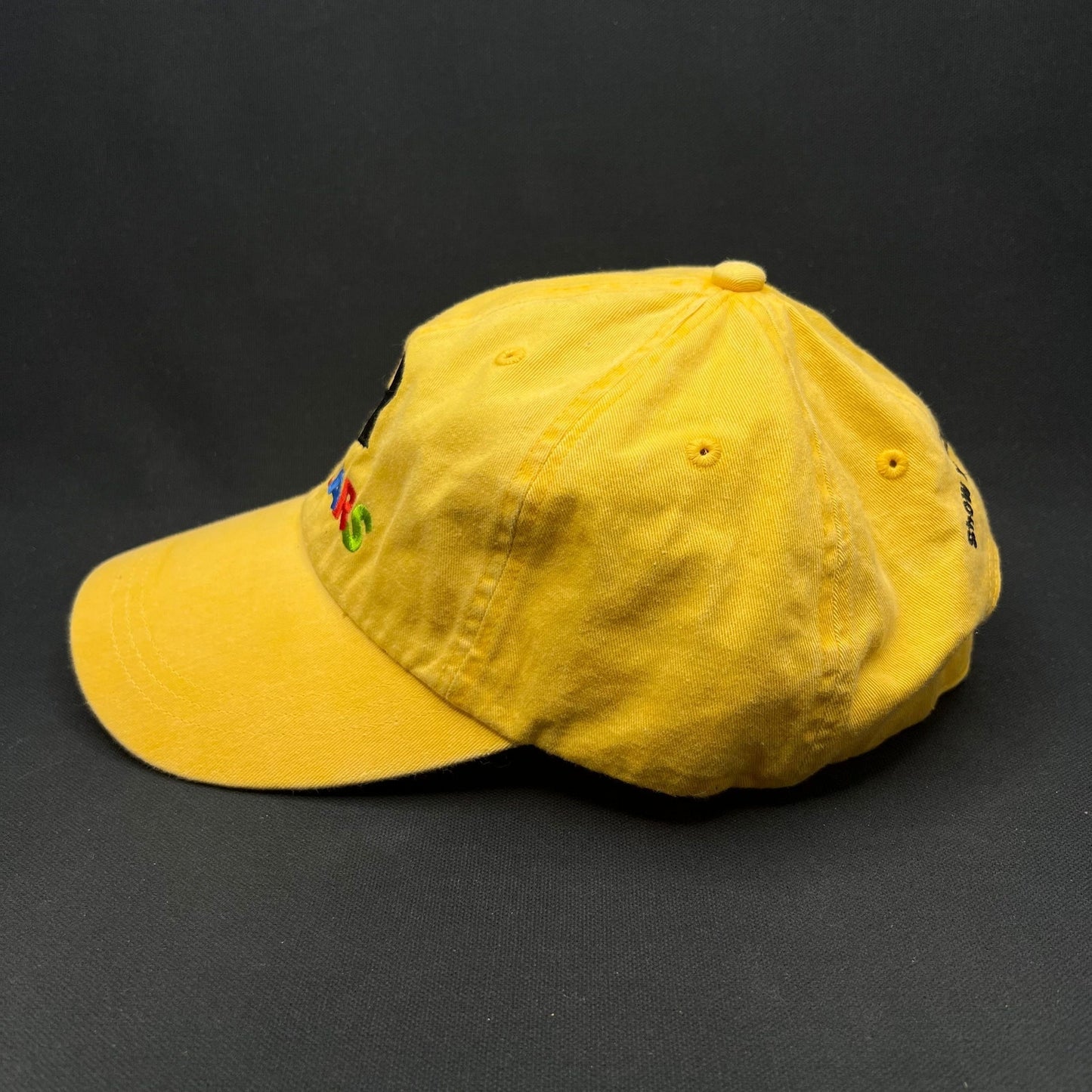 Disney VoluntEARS Strapback Hat Mickey Volunteer Staff Cap Yellow