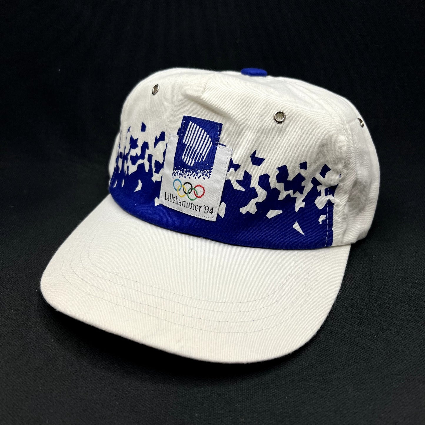 Vintage 1994 Lillehammer Winter Olympics Official Licensed Flex Back Hat Norway
