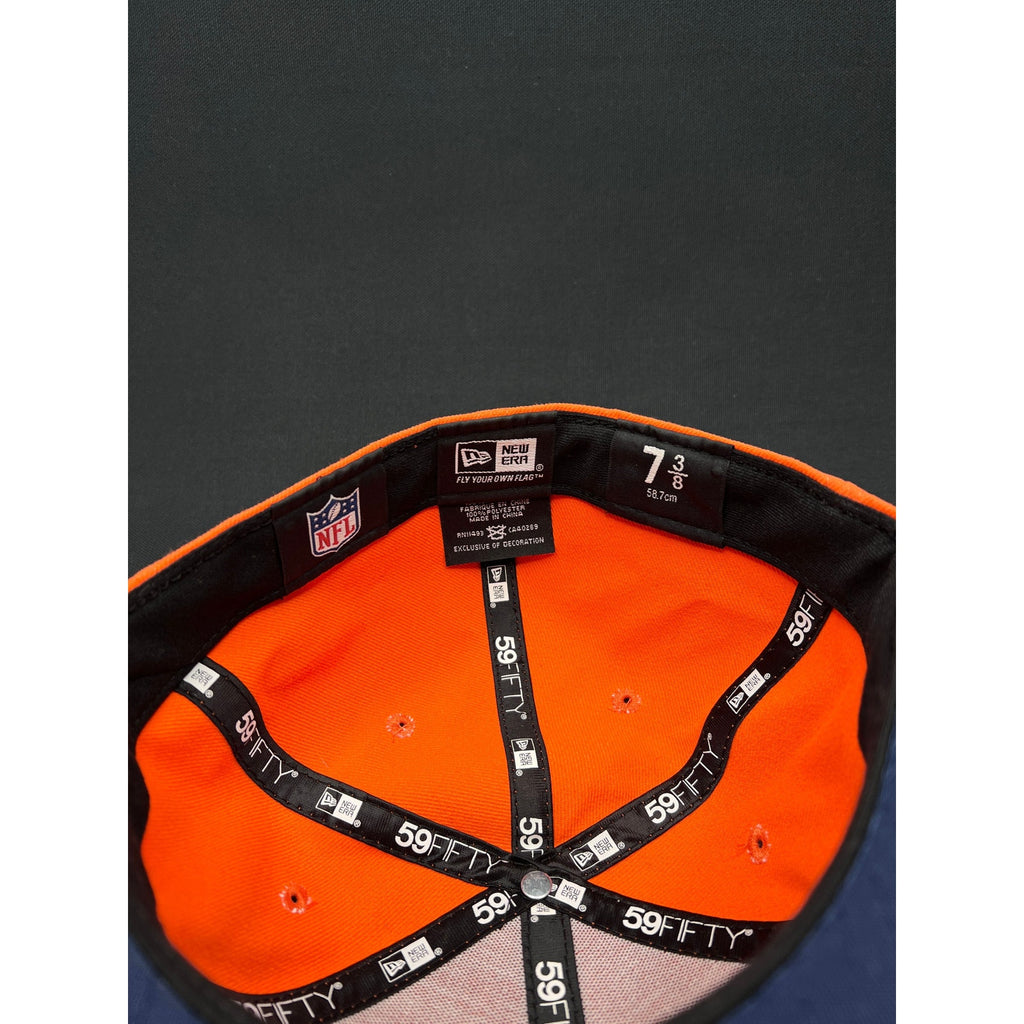 New Era Denver Broncos On-Field Fitted Hat – Orange/Navy (7 3/8)
