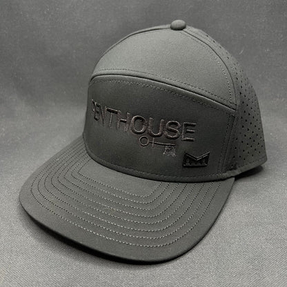 Penthouse x Melin Hydro Trench Snapback Hat Black Adult Brand Collab