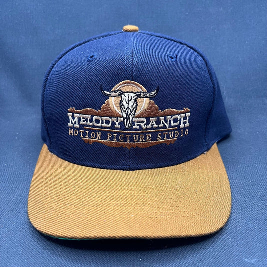 Vintage Melody Ranch Motion Picture Studio Western Snapback Hat