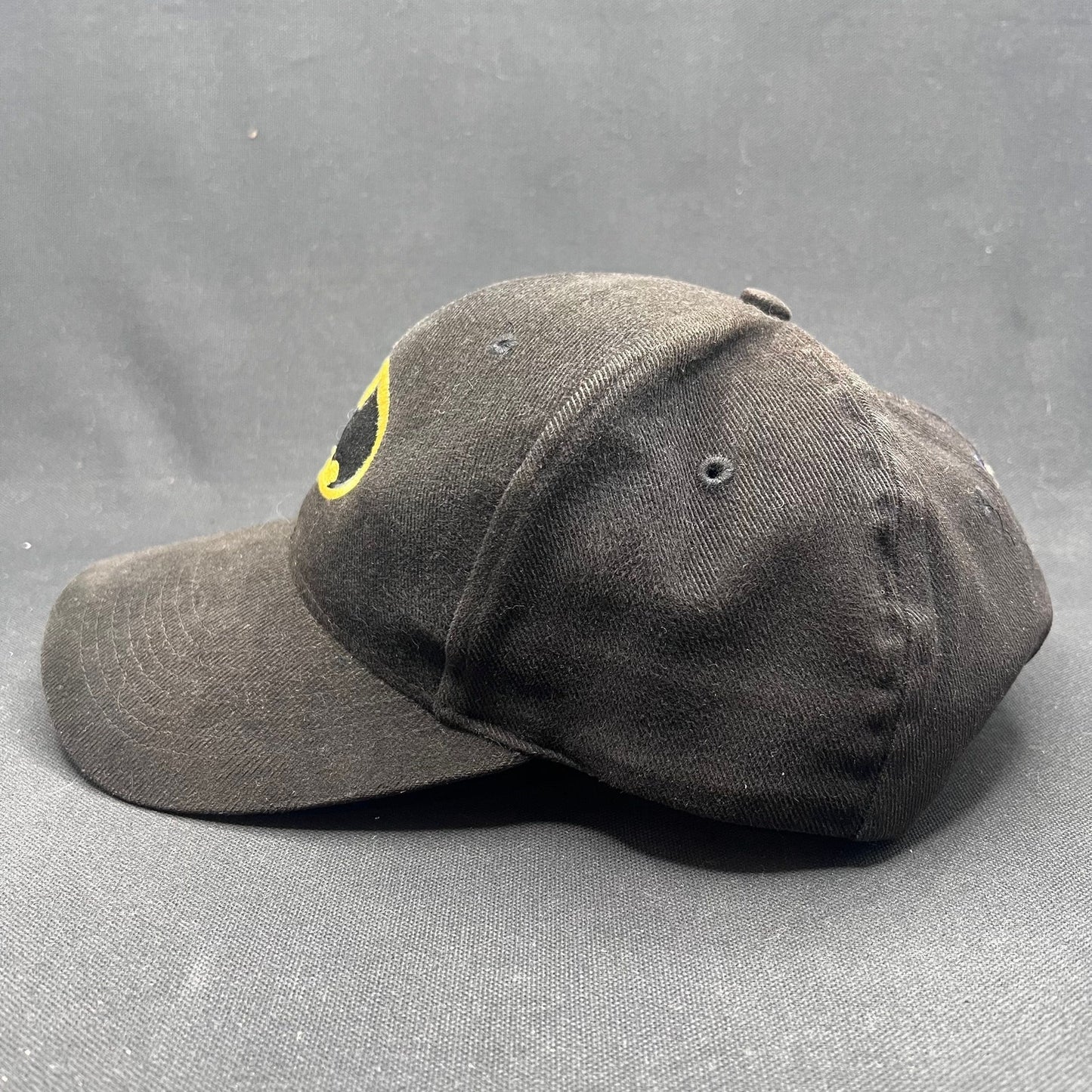 Vintage Batman Warner Bros Strapback Hat Black Logo Cap