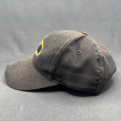 Vintage Batman Warner Bros Strapback Hat Black Logo Cap