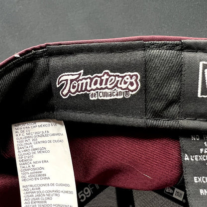 New Era 59FIFTY Tomateros de Culiacán Fitted Hat 7 1/8 LMP Baseball Burgundy