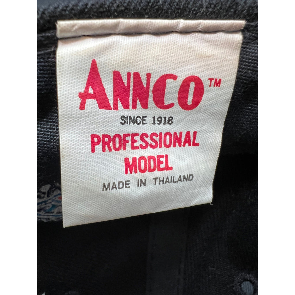 Vintage Dallas Cowboys Snapback Hat AnnCo 5X NFL Super Bowl Champs Black