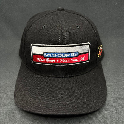1998 MLS Cup DC United Strapback American Needle USA Soccer Hat