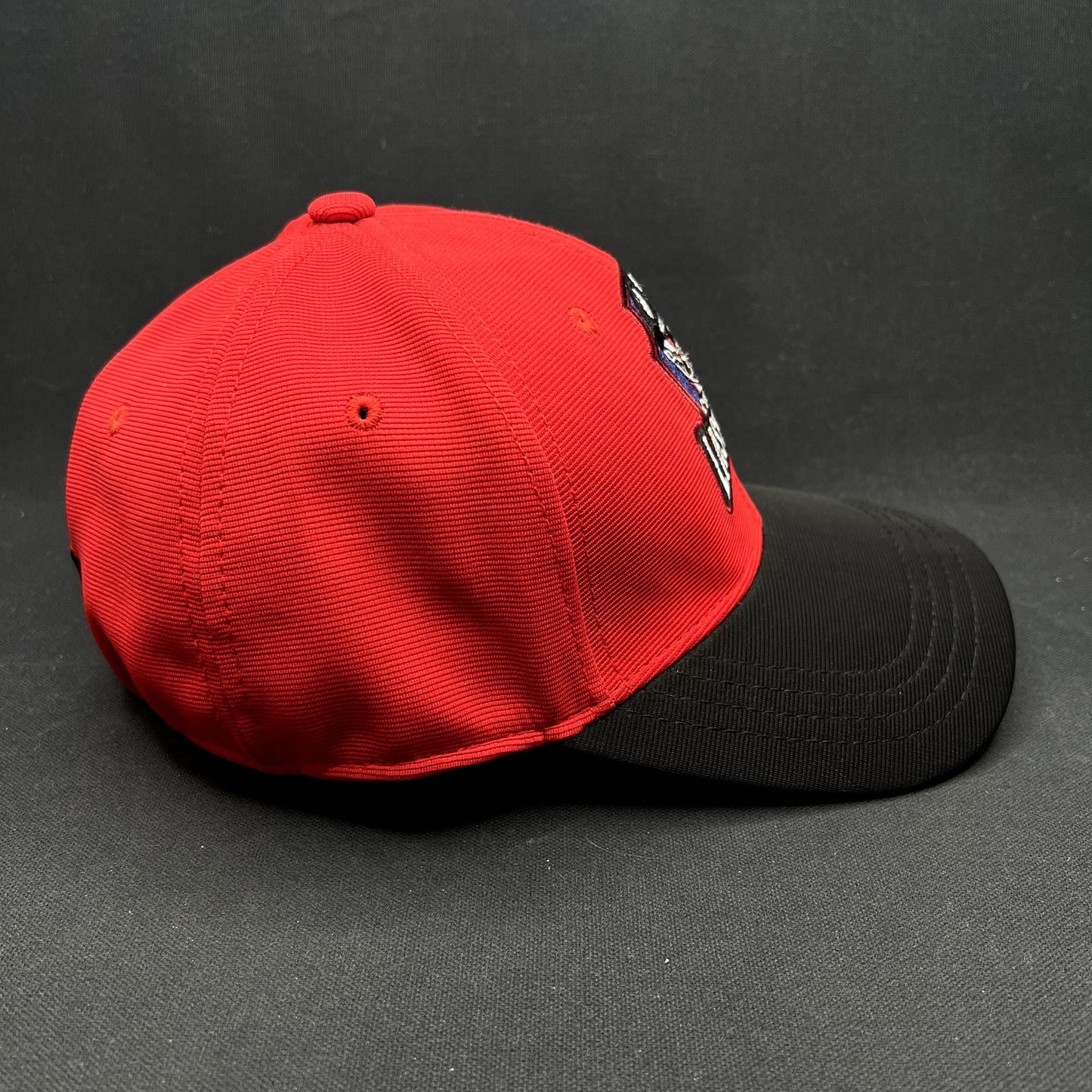 Los Angeles Lashings Cricket Team Fitted Hat Size L Red Black Cap
