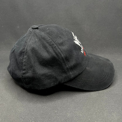 Vintage WWF Attitude Era Snapback Hat Black Made in USA Wrestling