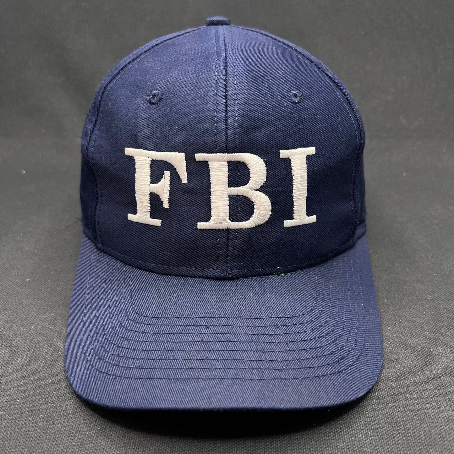 Vintage FBI Snapback Hat Navy Adjustable Cap ATT Atractive Headwear