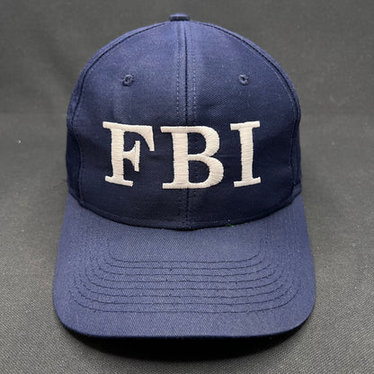 Vintage FBI Snapback Hat Navy Adjustable Cap ATT Atractive Headwear