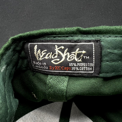 Vintage Philadelphia Stock Exchange Strapback Hat Green KC Caps Made in Canada