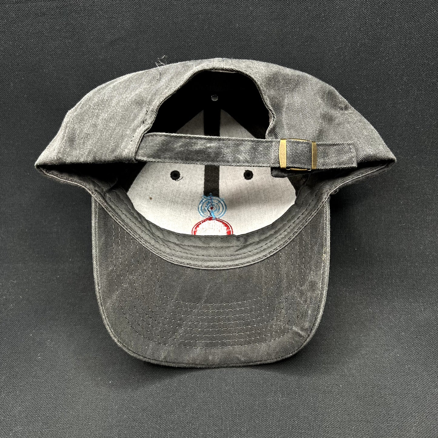 Vintage Watch This TV Guide Promo Strapback Hat KC Caps Gray Cap