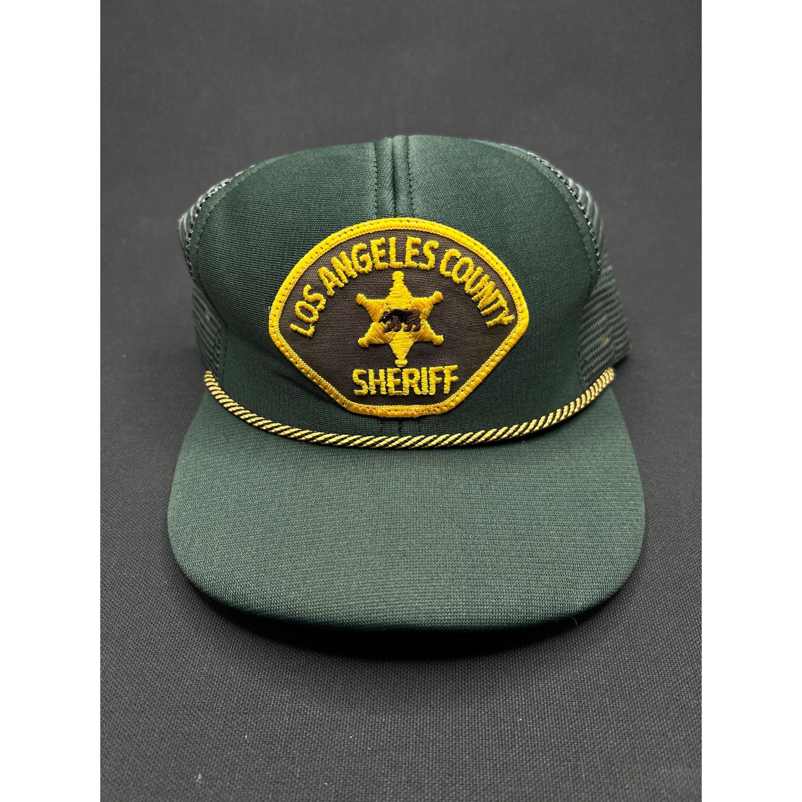 Vintage Los Angeles County Sheriff Trucker Hat – Cali-Fame of L.A. Made in USA