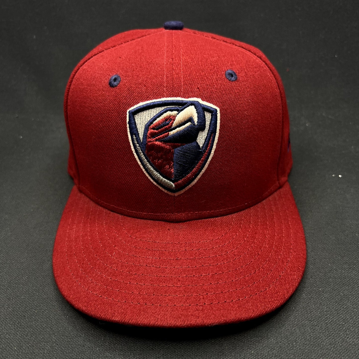 Lancaster JetHawks New Era 59FIFTY Fitted Hat 7 3/8 Red Minor League Baseball
