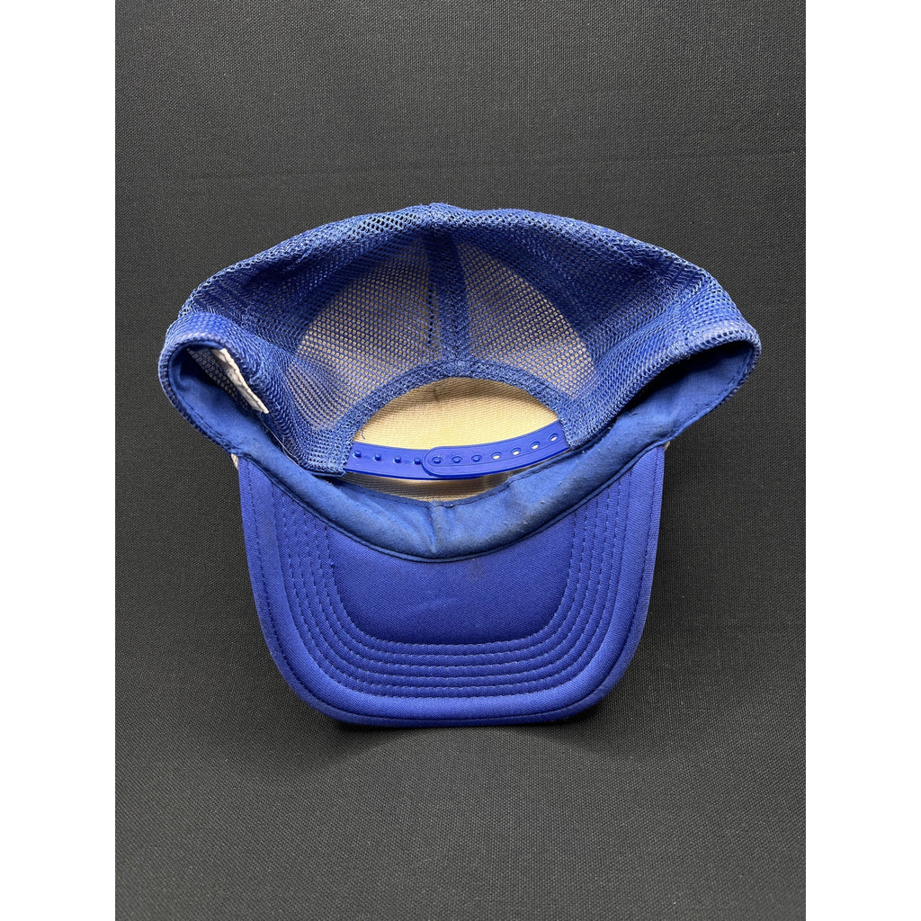 Vintage Hawaiian Islands Map Trucker Hat – Royal Blue Mesh Snapback