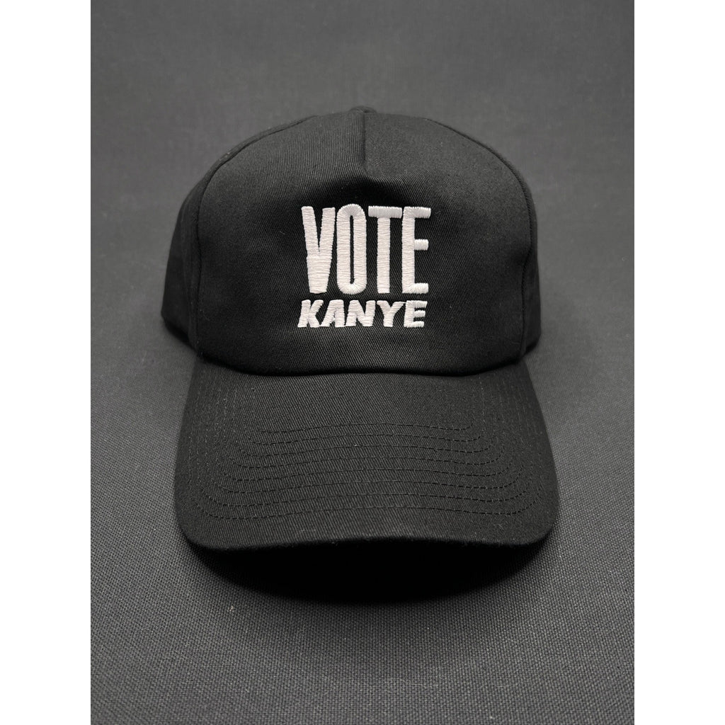 Vote Kanye 2020 Black Campaign Snapback Hat – Official Promo Cap