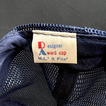Vintage U.S. Feed Grains Council Mesh Snapback Trucker Hat USA
