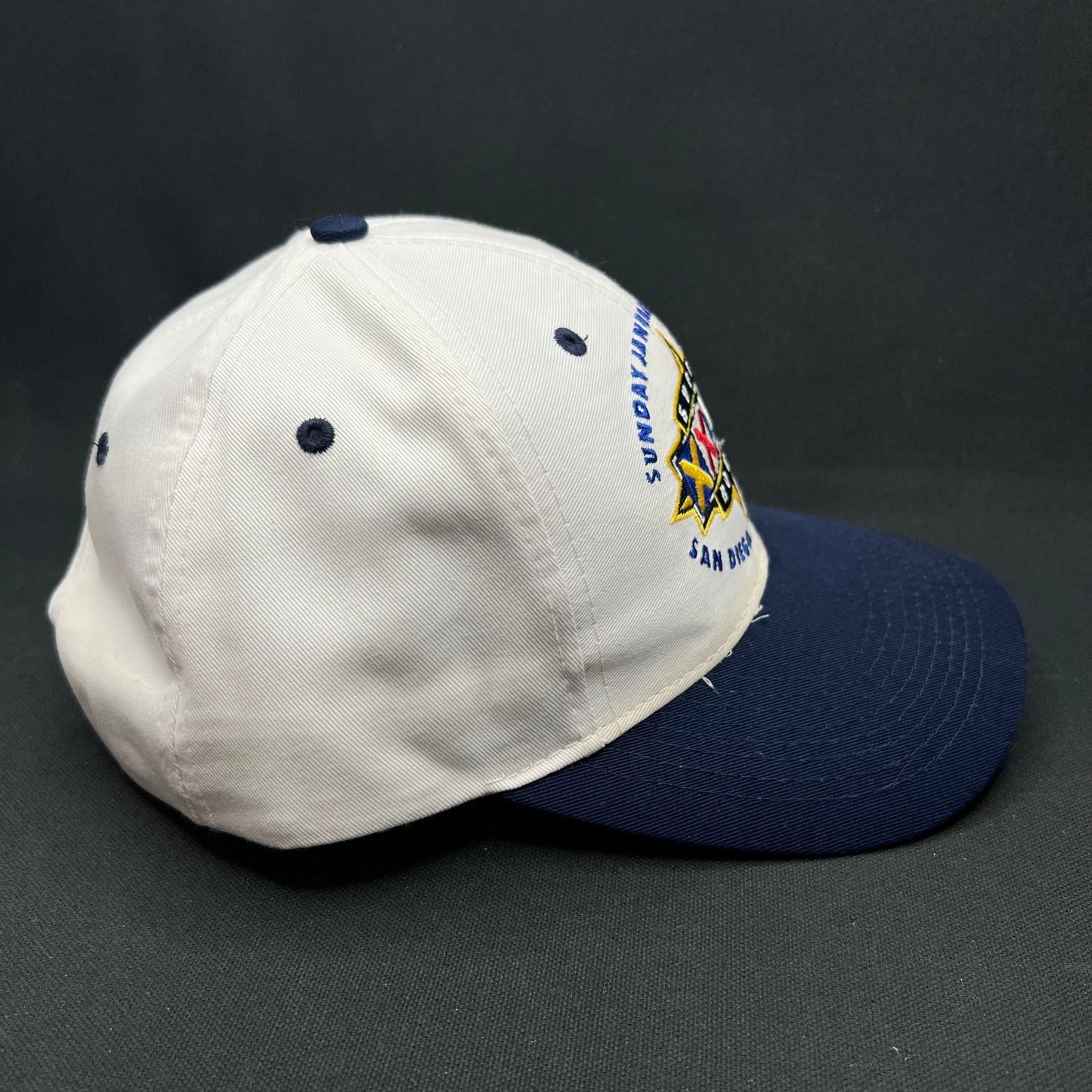 Vintage Super Bowl XXXII Snapback 1998 San Diego Logo 7 NFL Hat