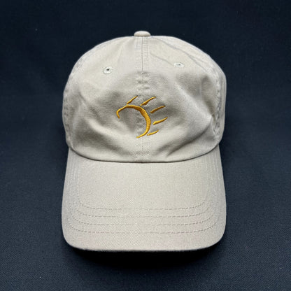 Vintage 2007 Dancing Bear Aspen Strapback Hat Imperial Khaki Resort Ski Colorado
