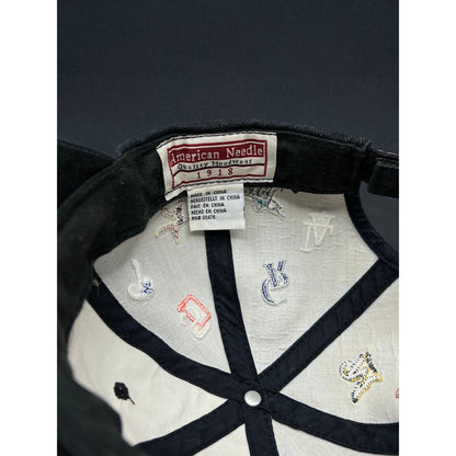 2003 MLB All-Star Game Chicago Black Adjustable Hat American Needle