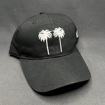 The Setai Tel Aviv Luxury Hotel Palm Trees Strapback Hat Black Israel Resort Cap