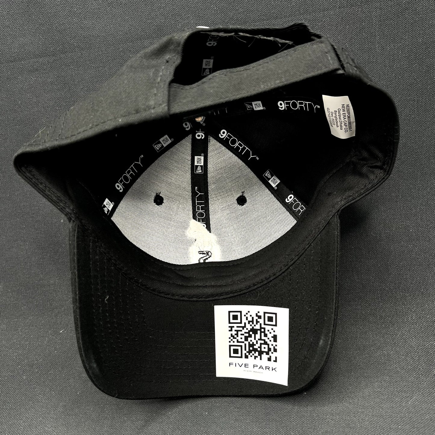 Five Park Miami Beach New Era 9FORTY Strapback Hat Black