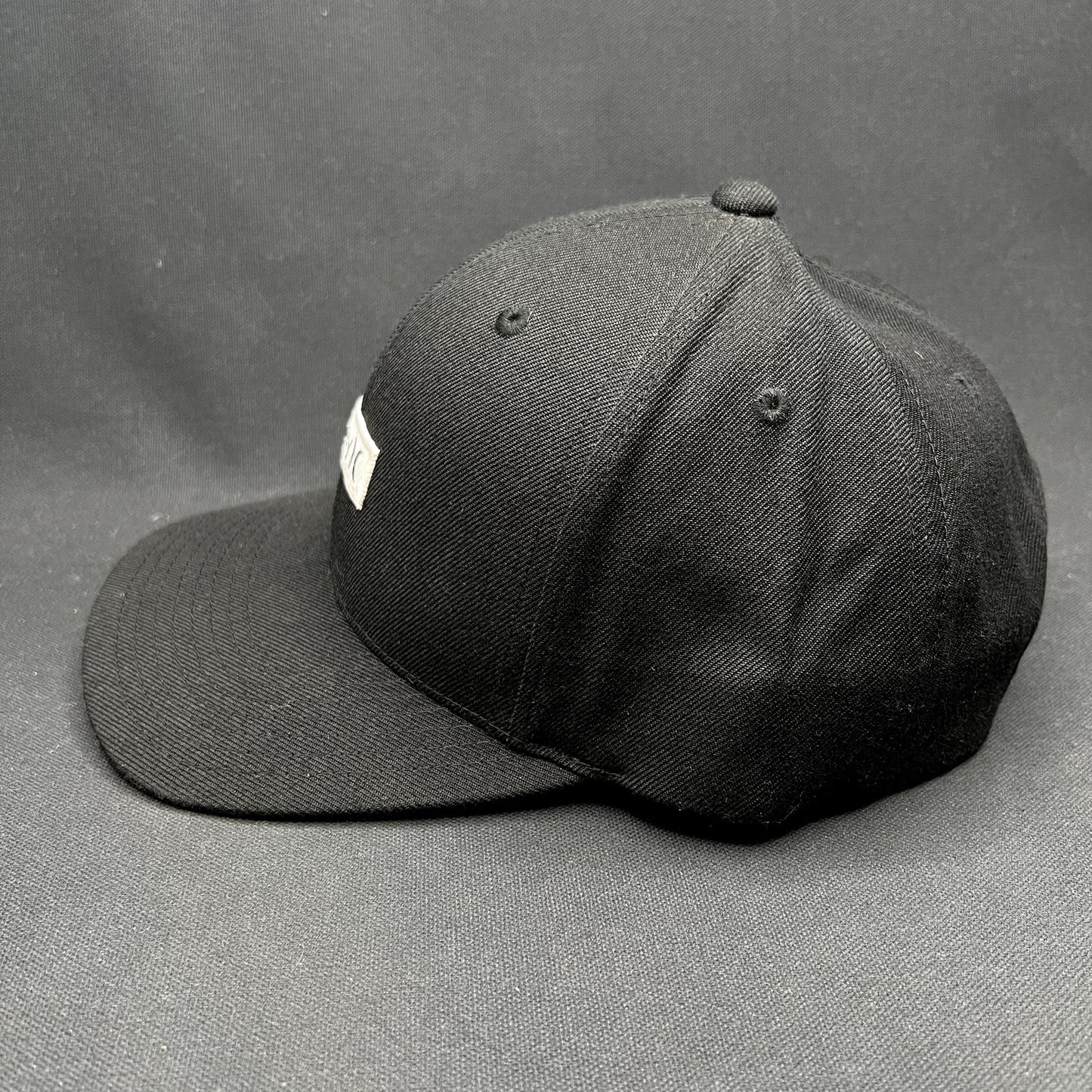 Hurley Black Snapback Hat Yupoong The Classics Surf Skate Streetwear