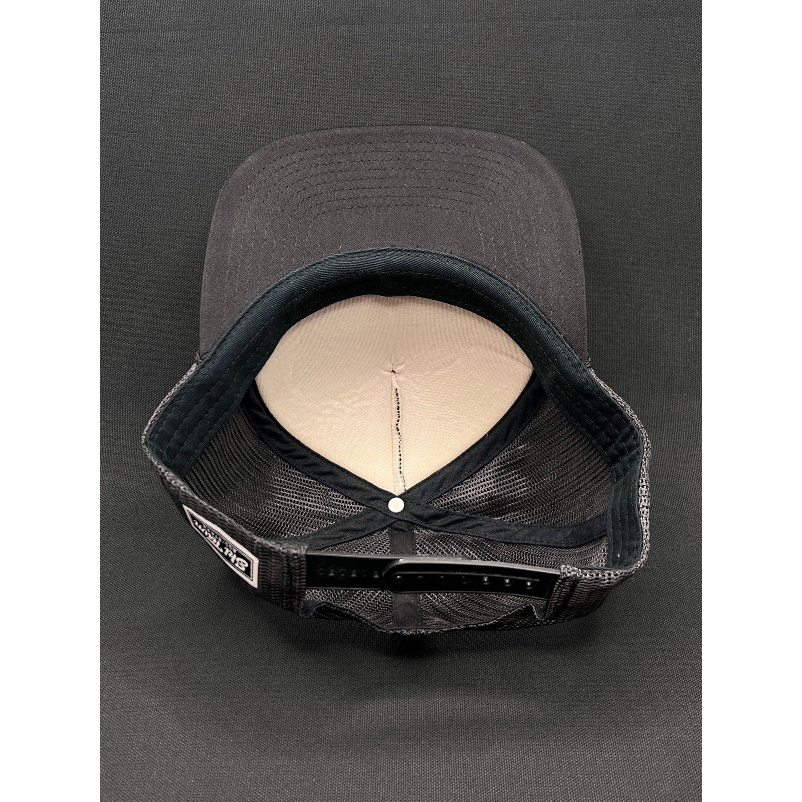 Vintage JAPOW Ski Town All-Stars Trucker Hat Black Mesh Snow Culture Cap