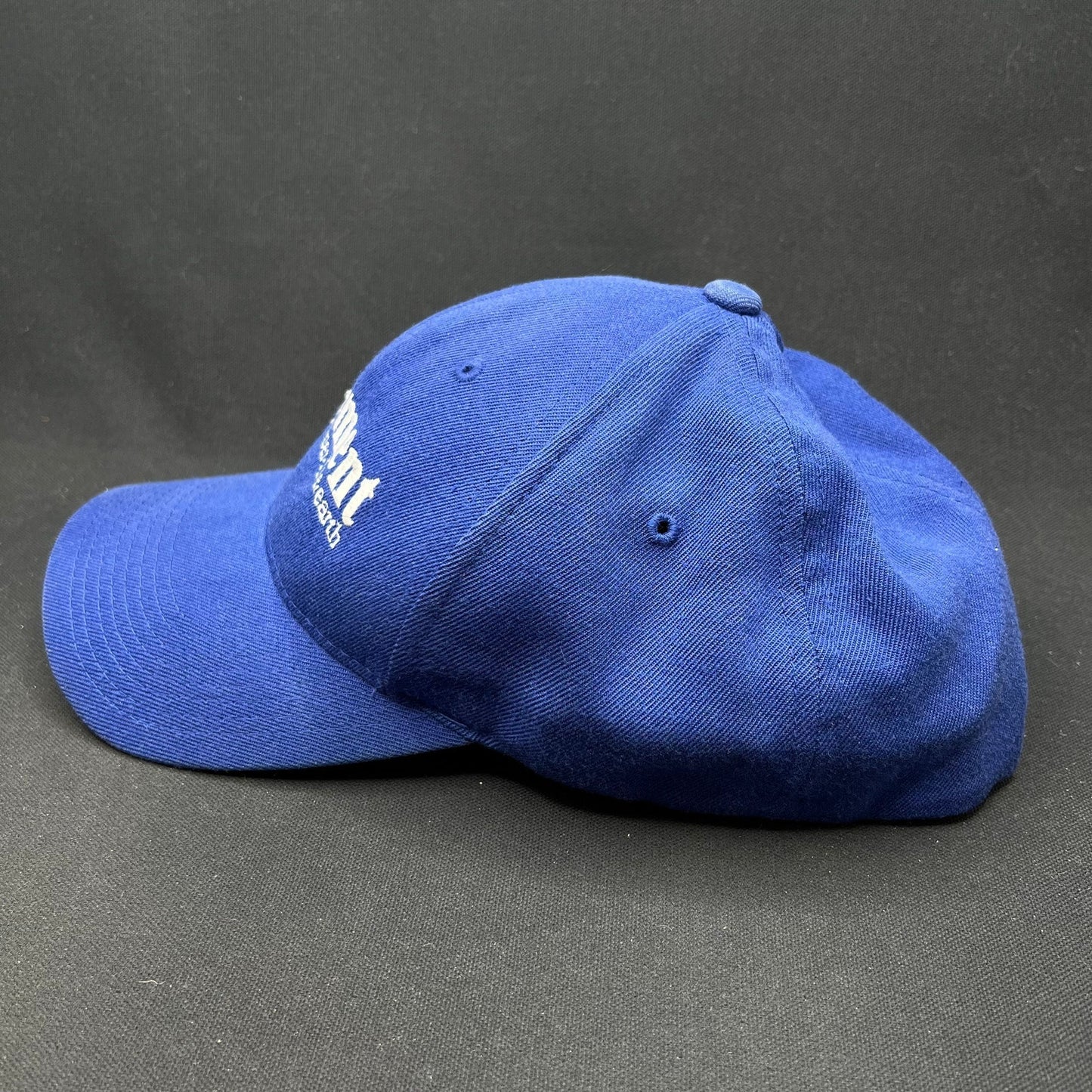 Vintage Element Skateboards Flexfit Hat Blue Spellout Logo S/M