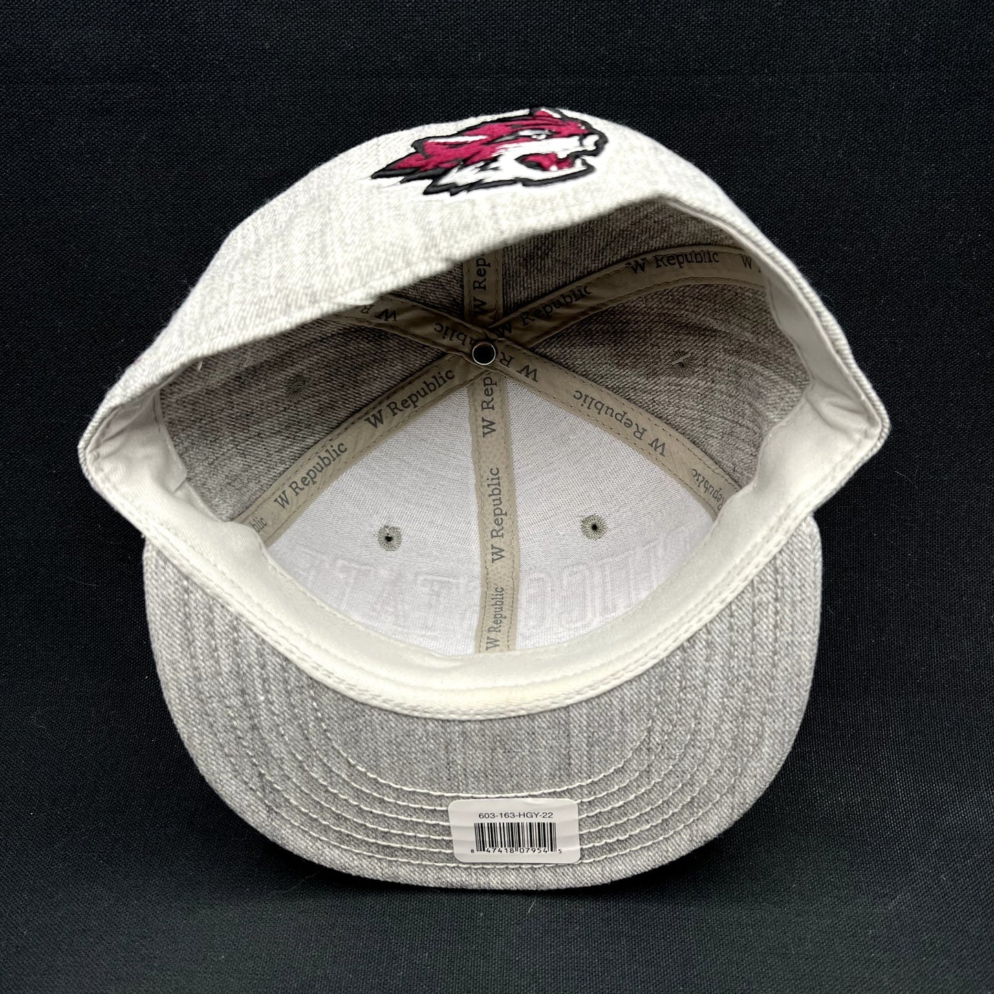 Chico State Wildcats Heather Gray Fitted Hat 6 7/8 NCAA