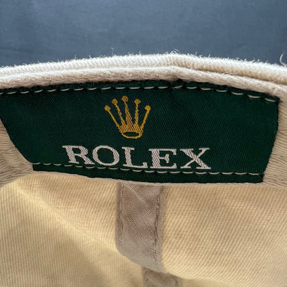 Vintage Rolex Strapback Hat Golf Promo Heuga Center USA