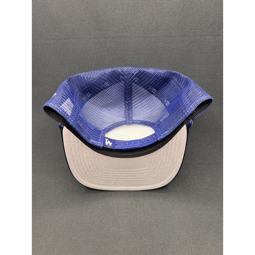 Los Angeles Dodgers Trucker Hat – New Era Mesh Snapback (Classic Satin Front Panel)