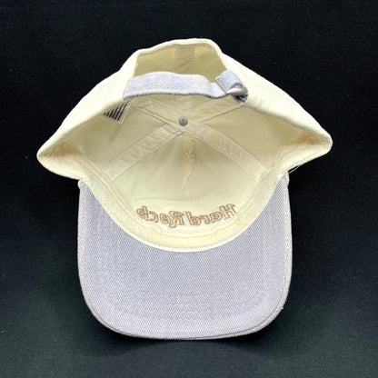 Hard Rock Cafe Pastel Logo Strapback Hat Rubi Cream Lavender Adjustable Cap